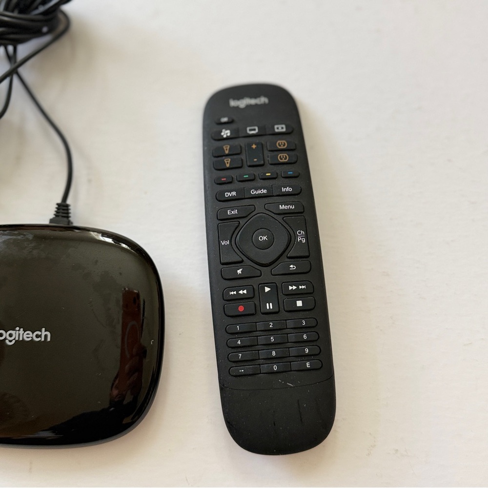 Logitech Black Remote and Charging Dock - Picture 2 of 4